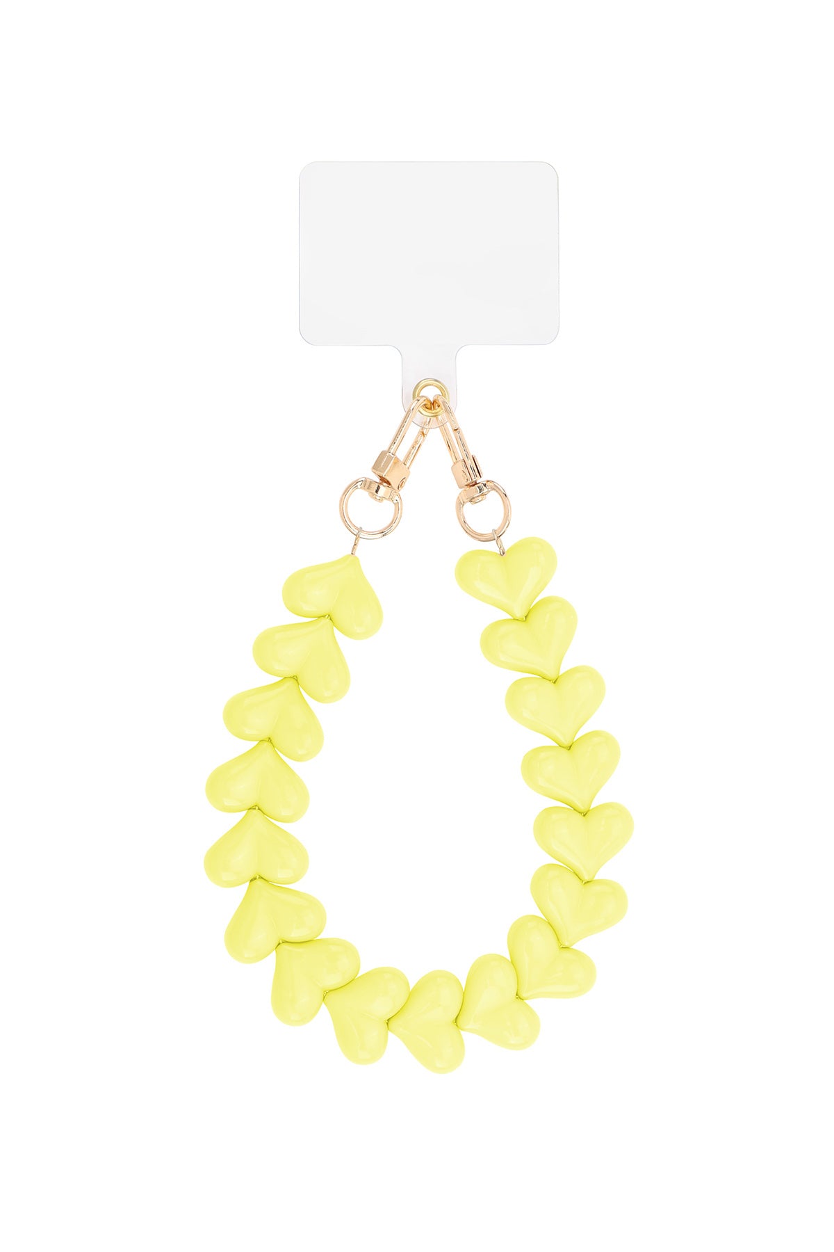 Telefoonkoord hartjes