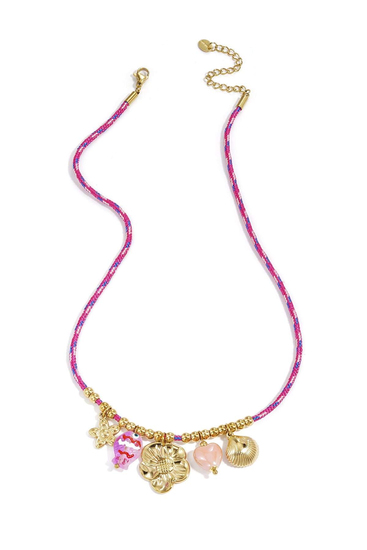 Ketting met hangertjes kleur
