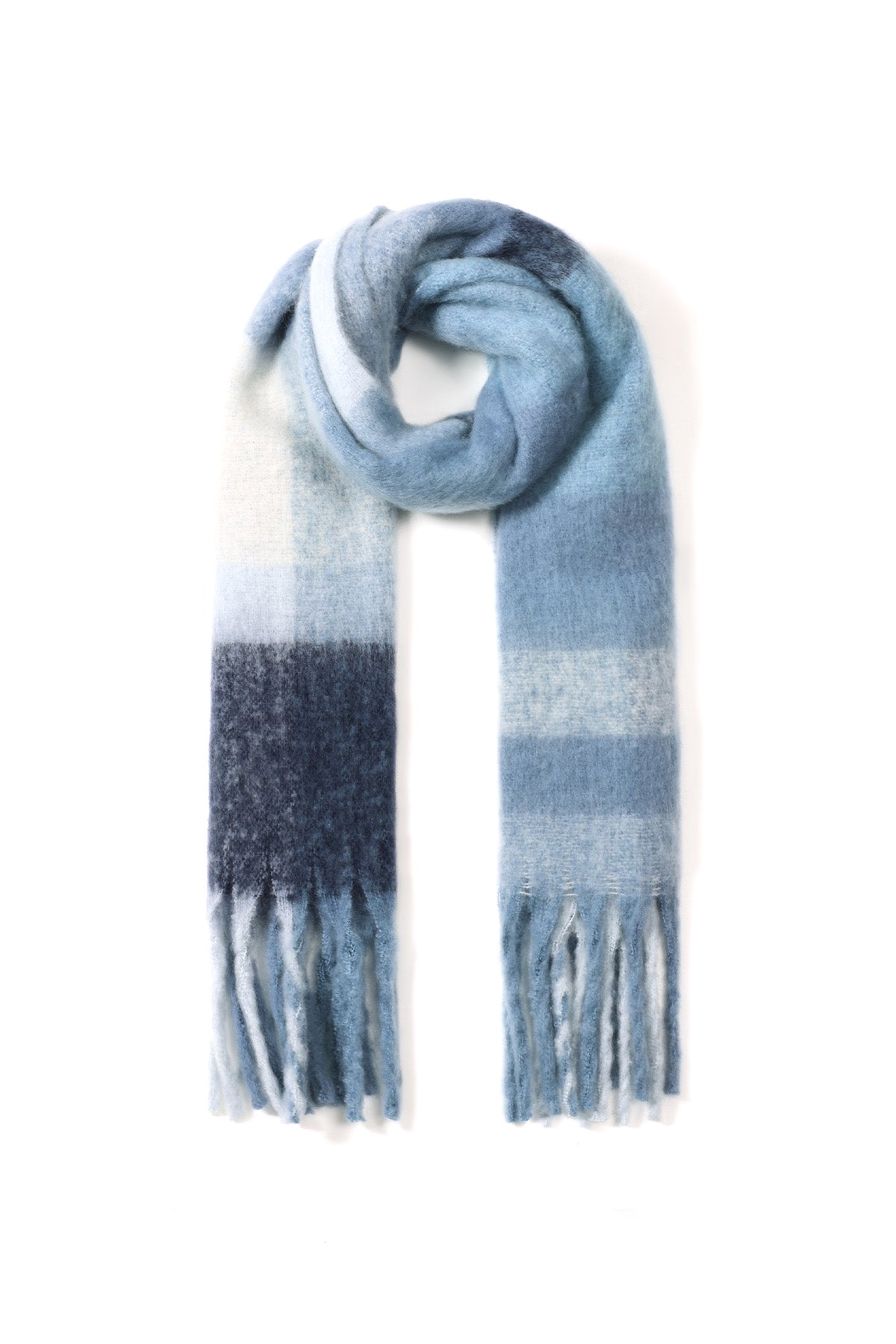 Sjaal blauw