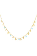 Ketting met hangertjes goud