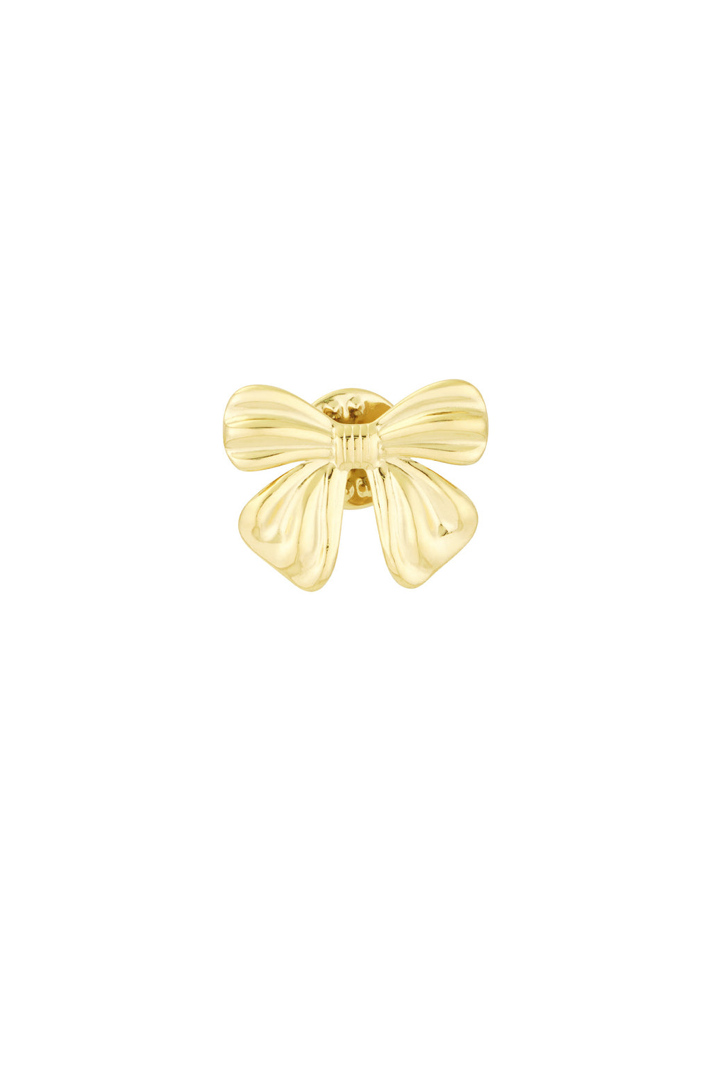 Broche strik goud