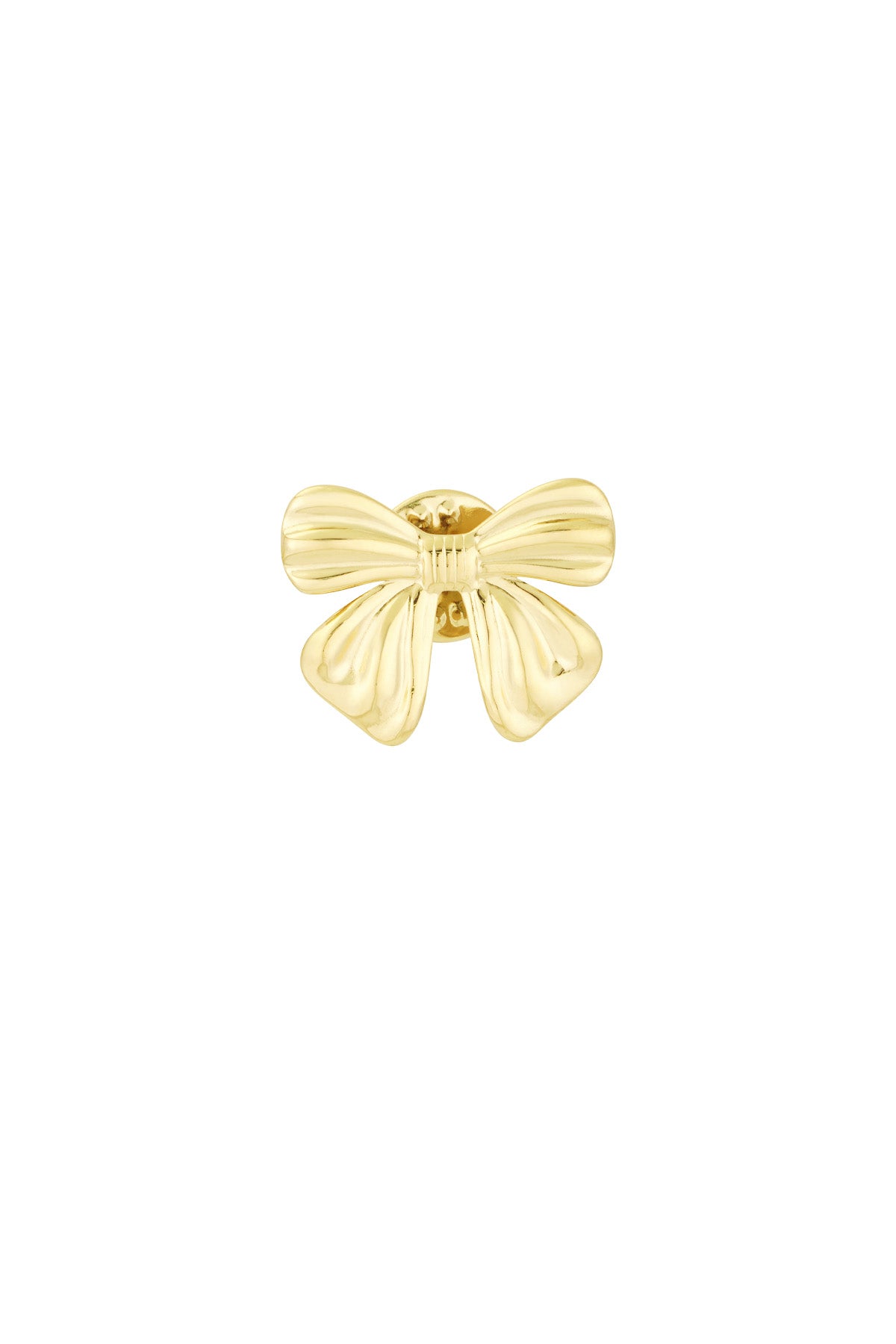 Broche strik goud