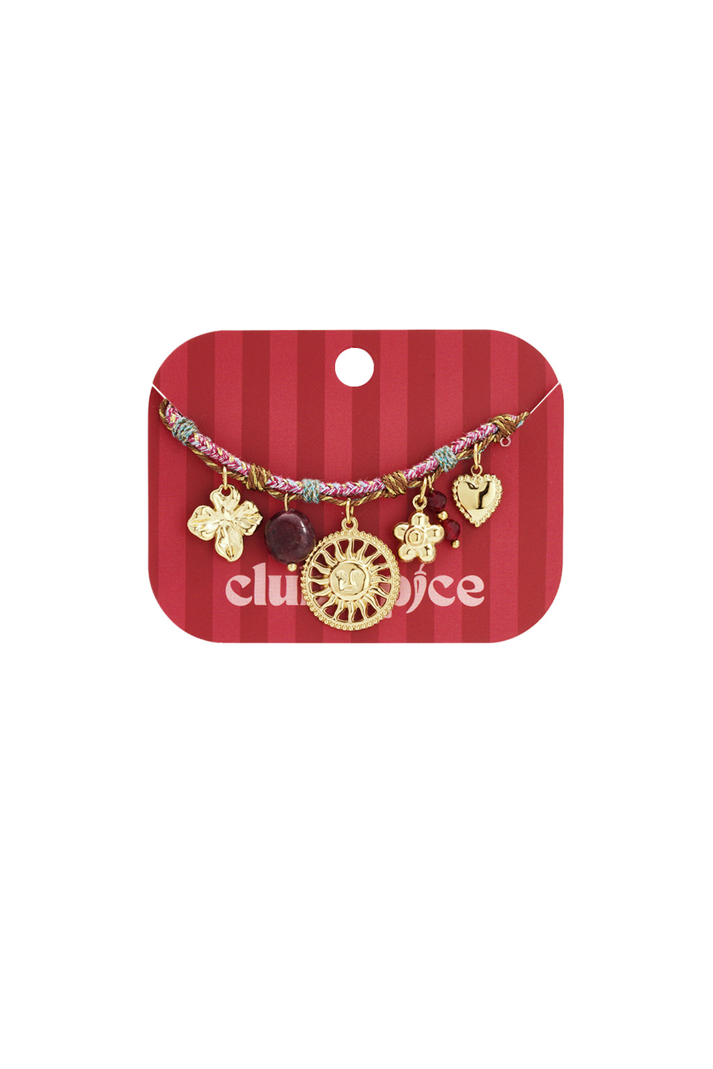 Armband met hangertjes goud