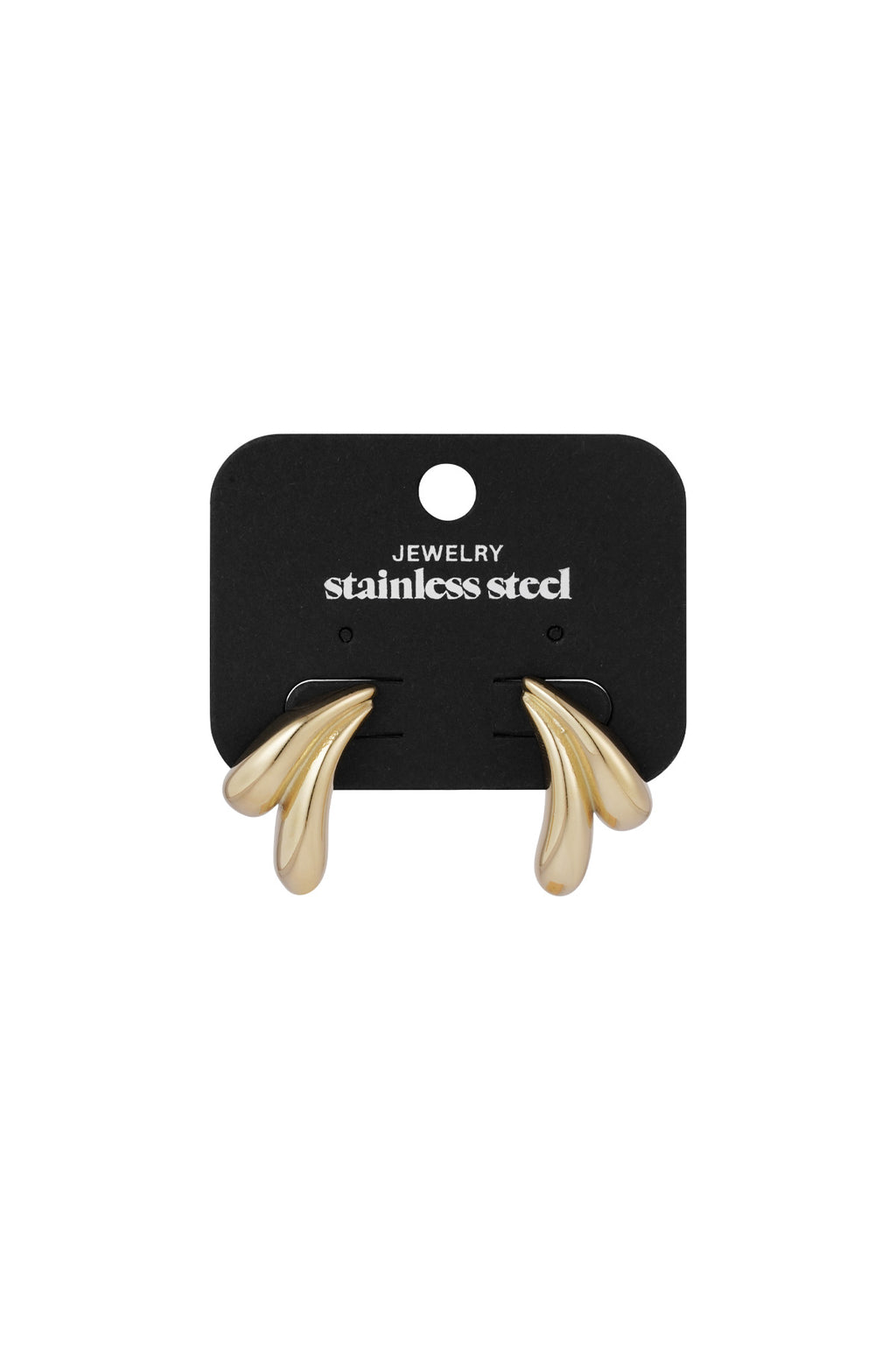 Oorbellen druppels goud