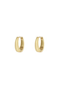 Oorbellen ring goud