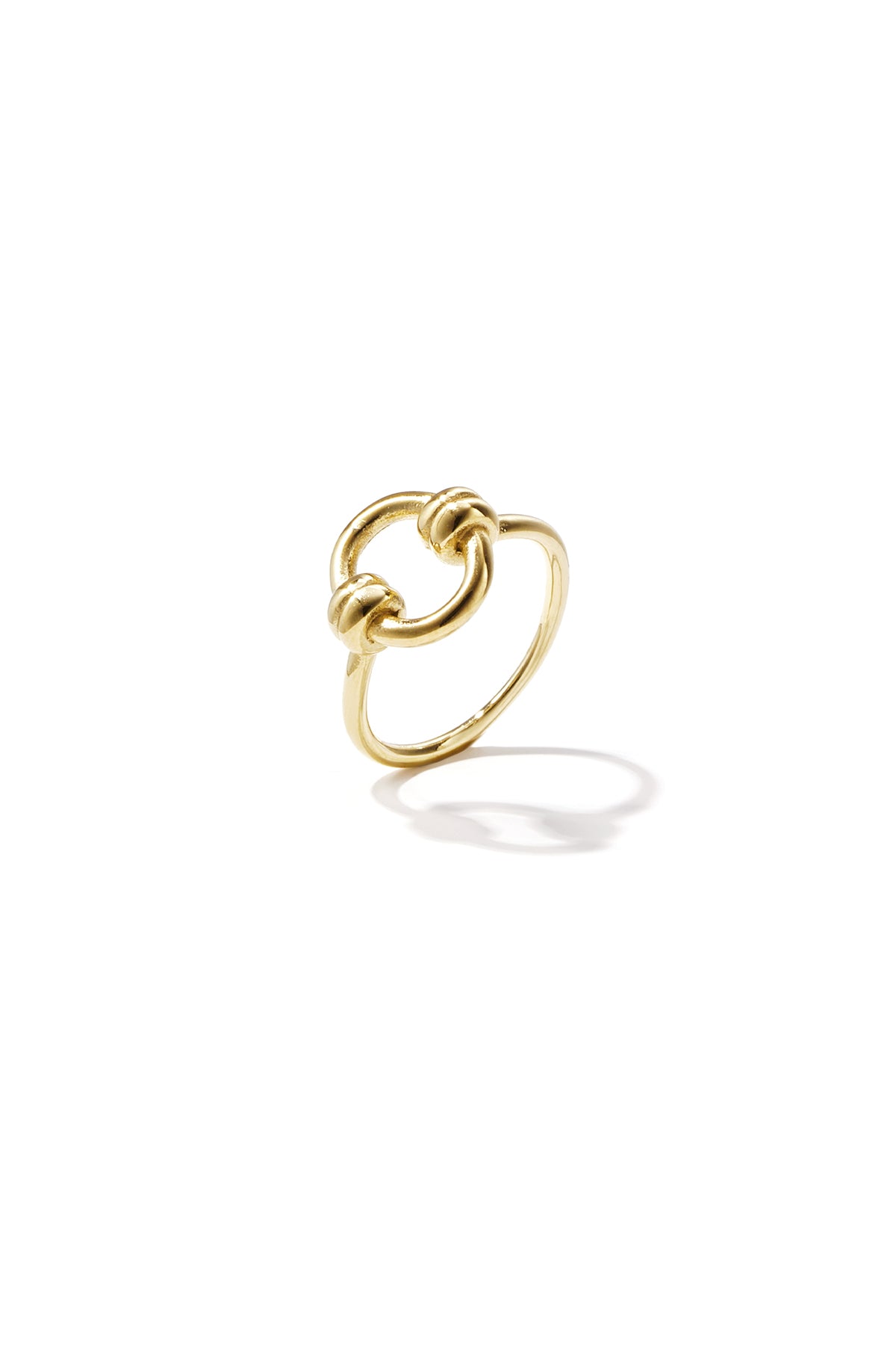 Ring cirkel goud