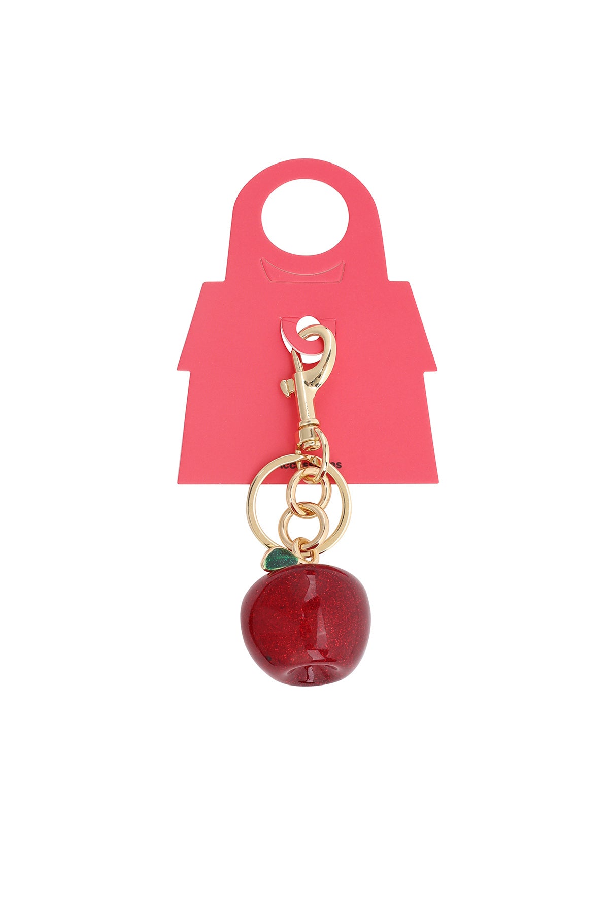 Bag charm appel