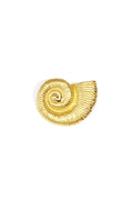 Broche schelp goud