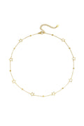 Ketting met sterretjes goud