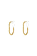 Oorbellen clip goud