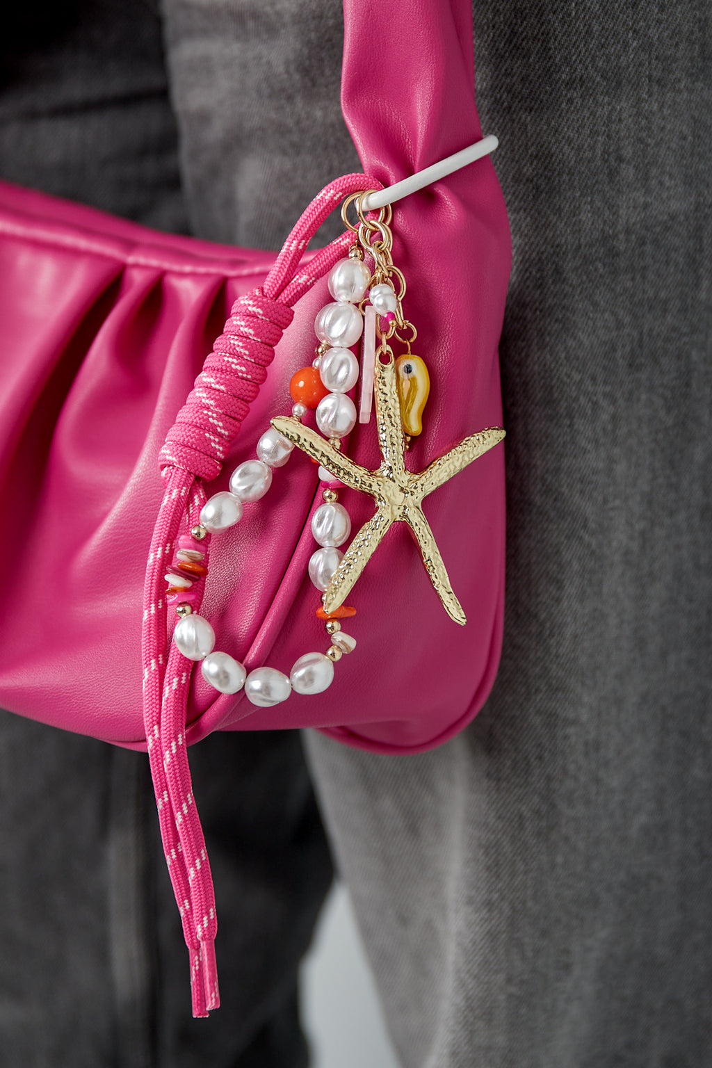 Bag charm zeester
