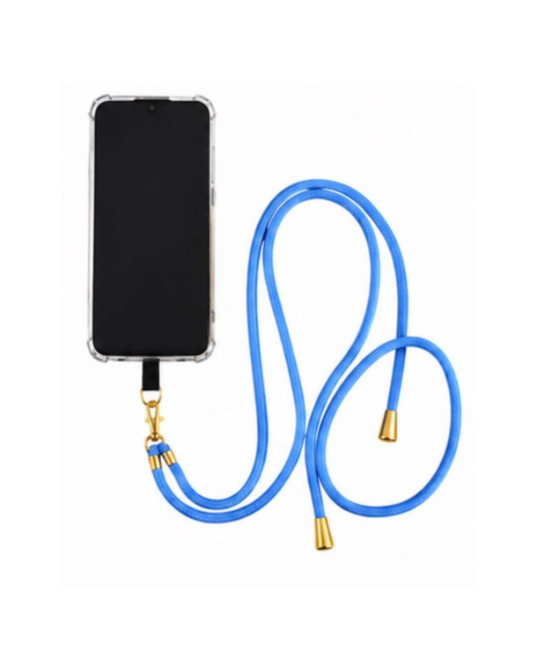 Telefoonkoord blauw