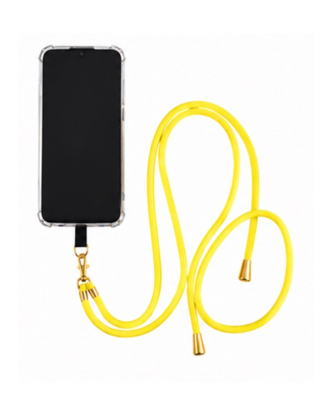 Telefoonkoord geel