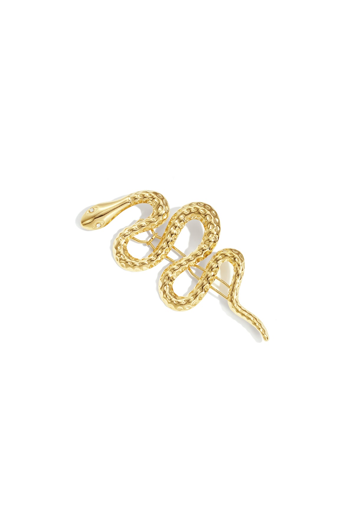 Broche slang goud