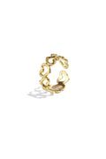 Ring hartjes goud