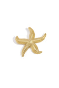 Broche zeester goud