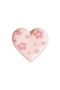 Sieradenschaaltje hart met bloemetjes