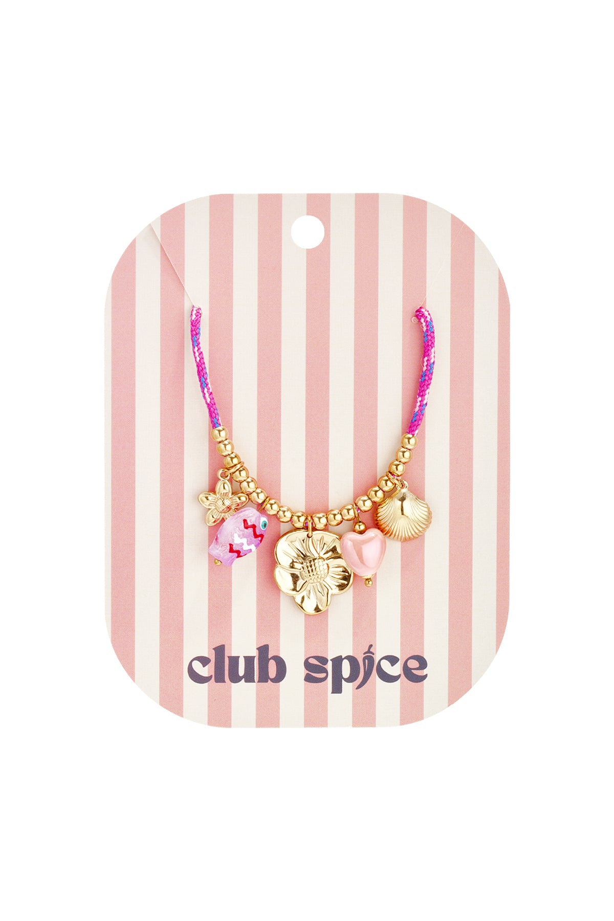 Ketting met hangertjes kleur