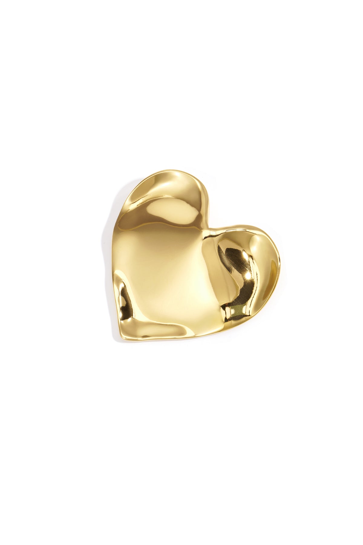Broche hart goud