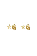 Oorbellen zeester goud