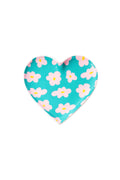 Sieradenschaaltje hart met bloemetjes