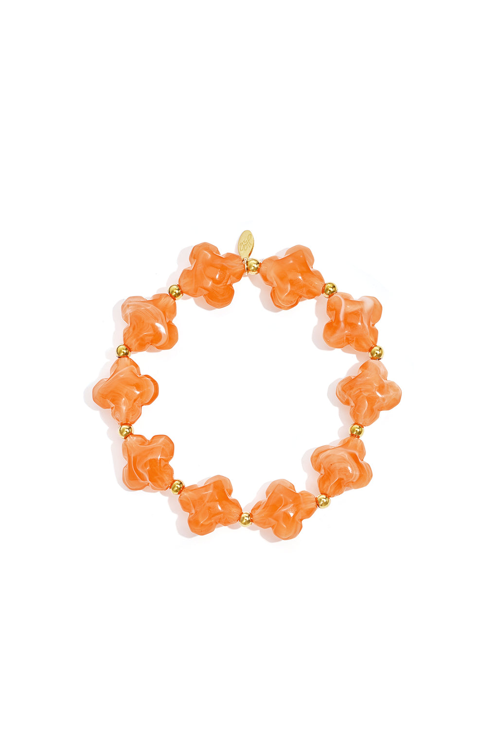 Gekleurde armband klaver