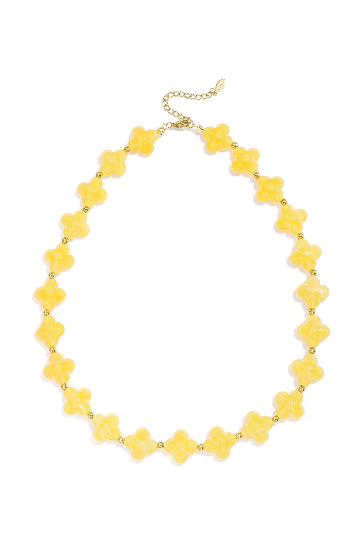 Gekleurde ketting klaver