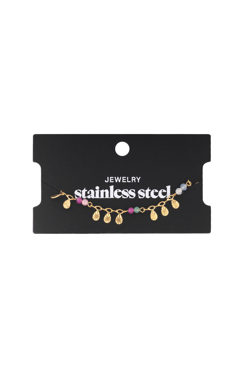 Armband met hangertjes goud