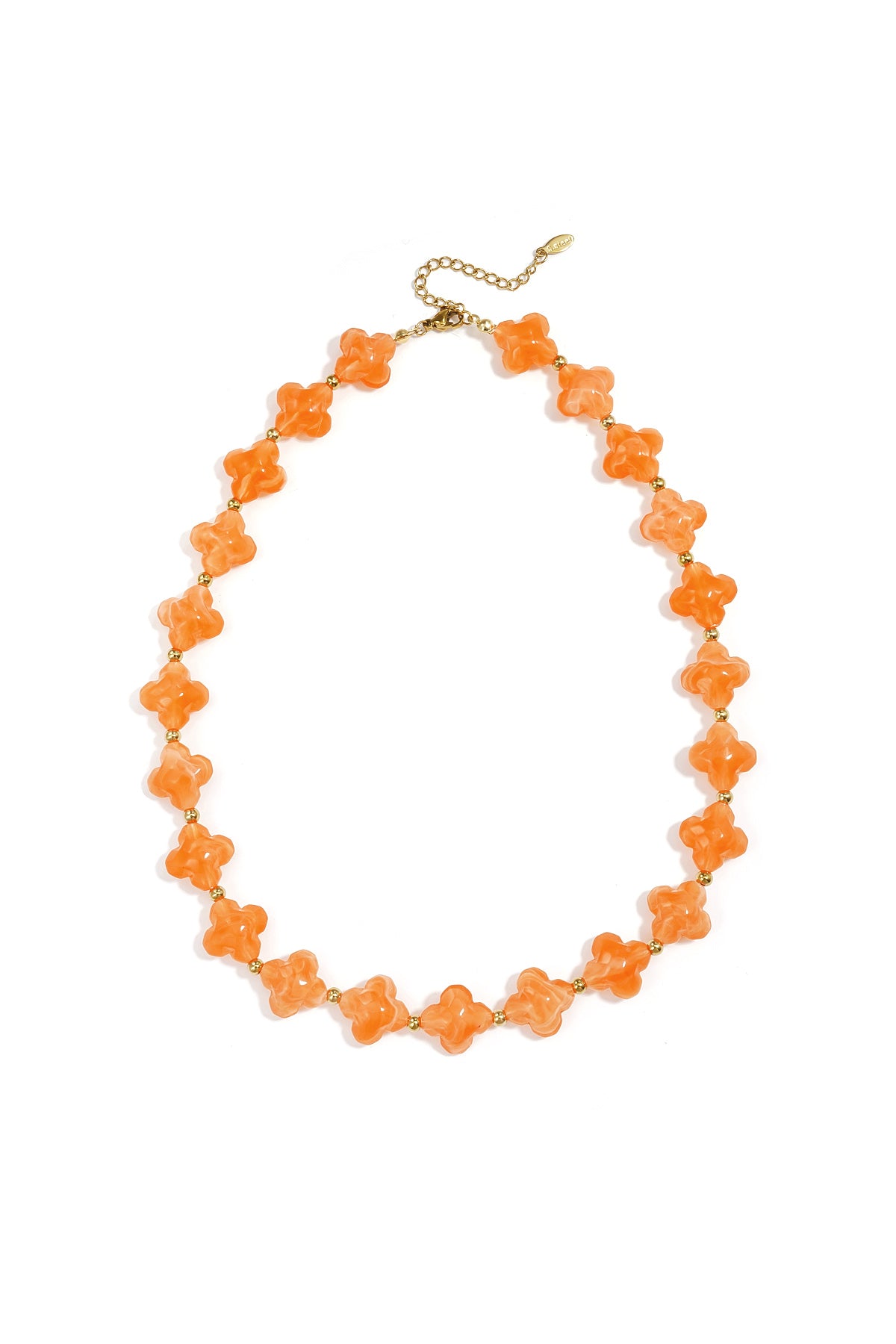 Gekleurde ketting klaver
