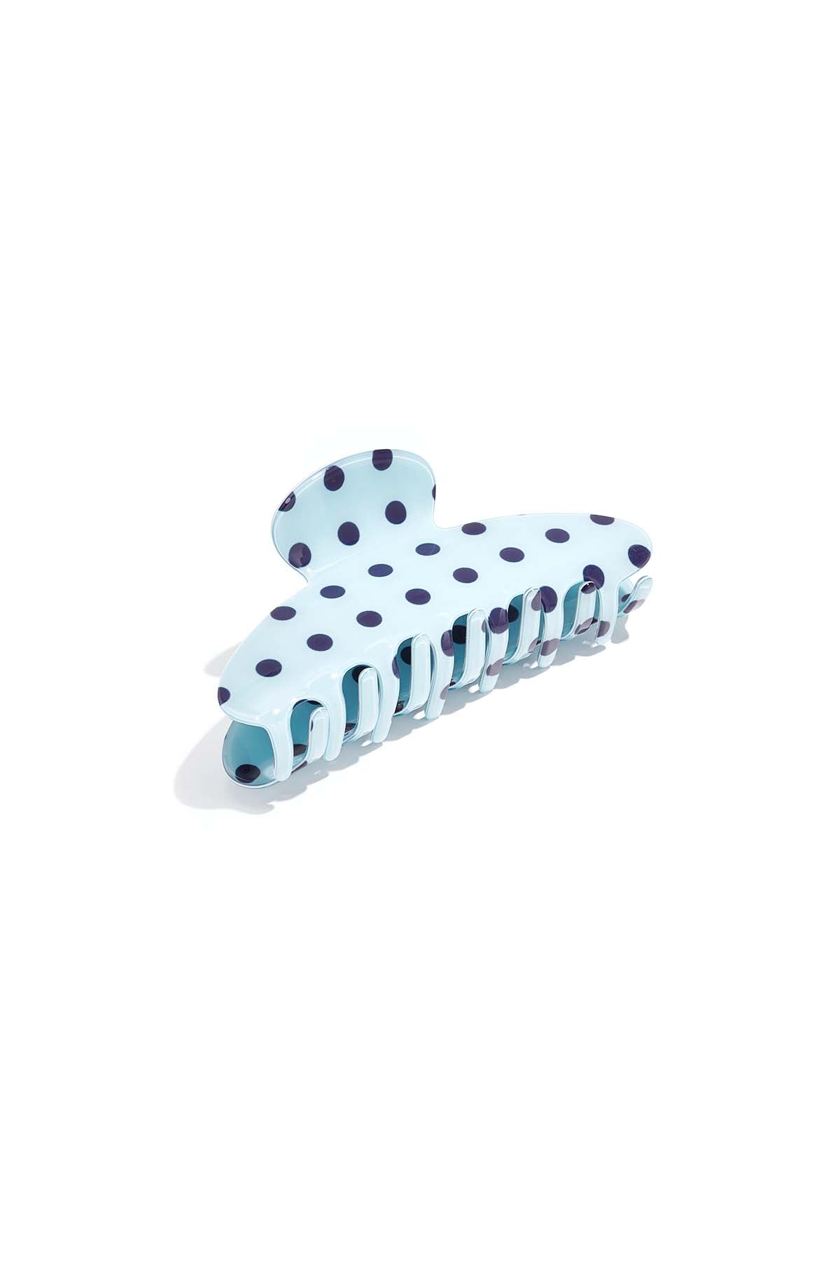 Haarspeld stippen blauw