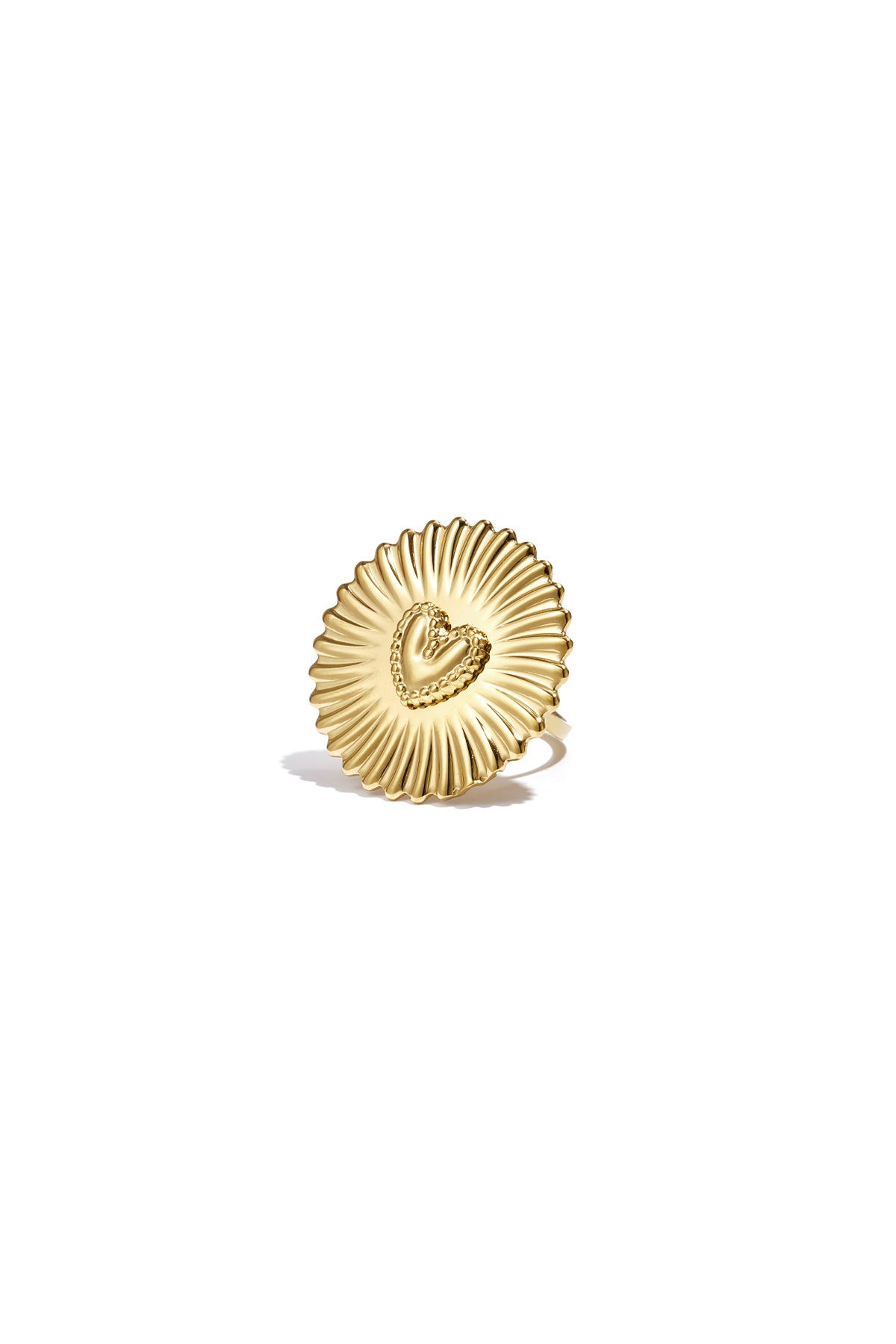 Ring hart goud