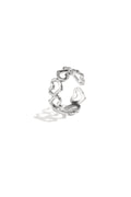 Ring hartjes zilver